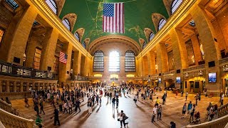 Walking Tour of Grand Central Terminal — New York City 【4K】🇺🇸 [upl. by Ahselat296]