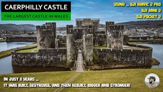 Caerphilly Castle  The Largest in Wales 2nd in Britain [upl. by Jacintha]