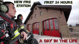 First 24 Hours in a New Fire Station  A Day in the Life [upl. by Haila]