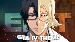 Aizen x Urahara  GTA IV Theme Edit [upl. by Montagna593]